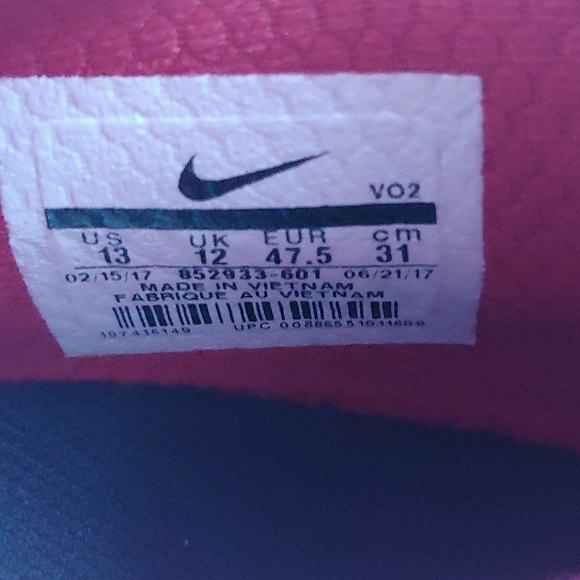 *SOLD*Nike Romaleos 3 XD Training Siren Red Black - Picture 6 of 8